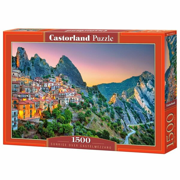 Castorland Sunrise over Castelmezzano Jigsaw Puzzle - 1500 Piece C-151912-2